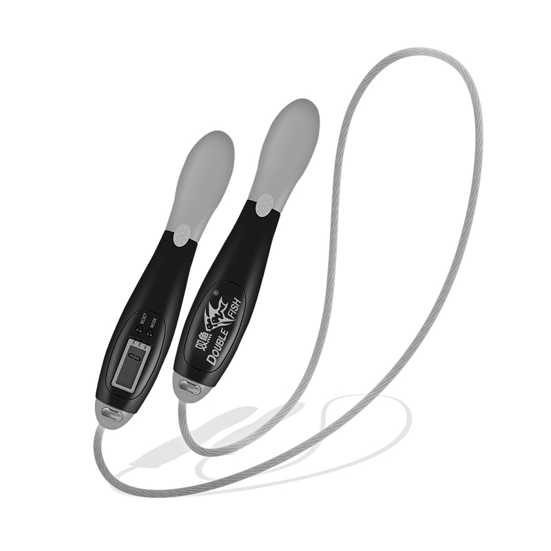 Jump rope with electronic counting Jump rope with electronic counting