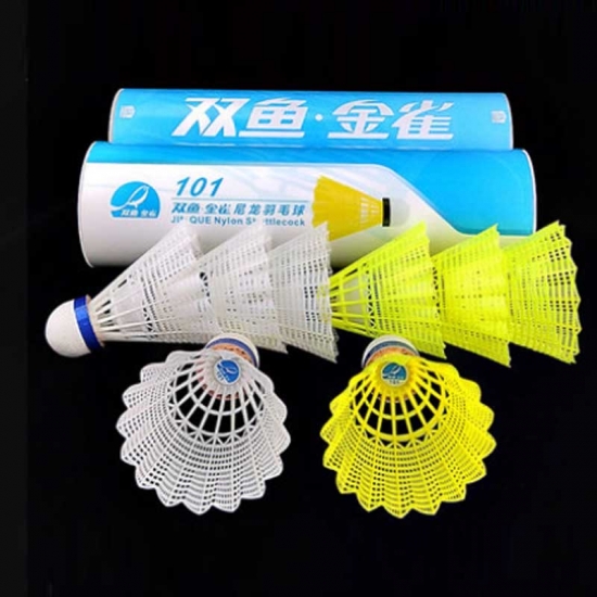 Best Double Fish Jinque 101 Nylon Shuttlecock